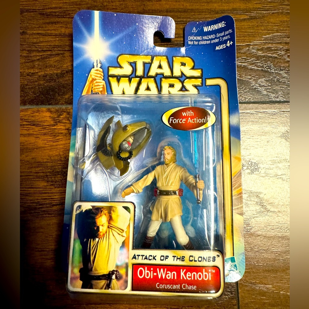 Vintage Collectible Star Wars Obi Wan Kenobi Attack Of The Clones Investment